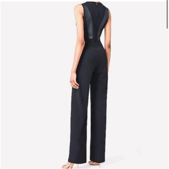 Express Pants - Express Faux Leather Jumpsuit - Size Small